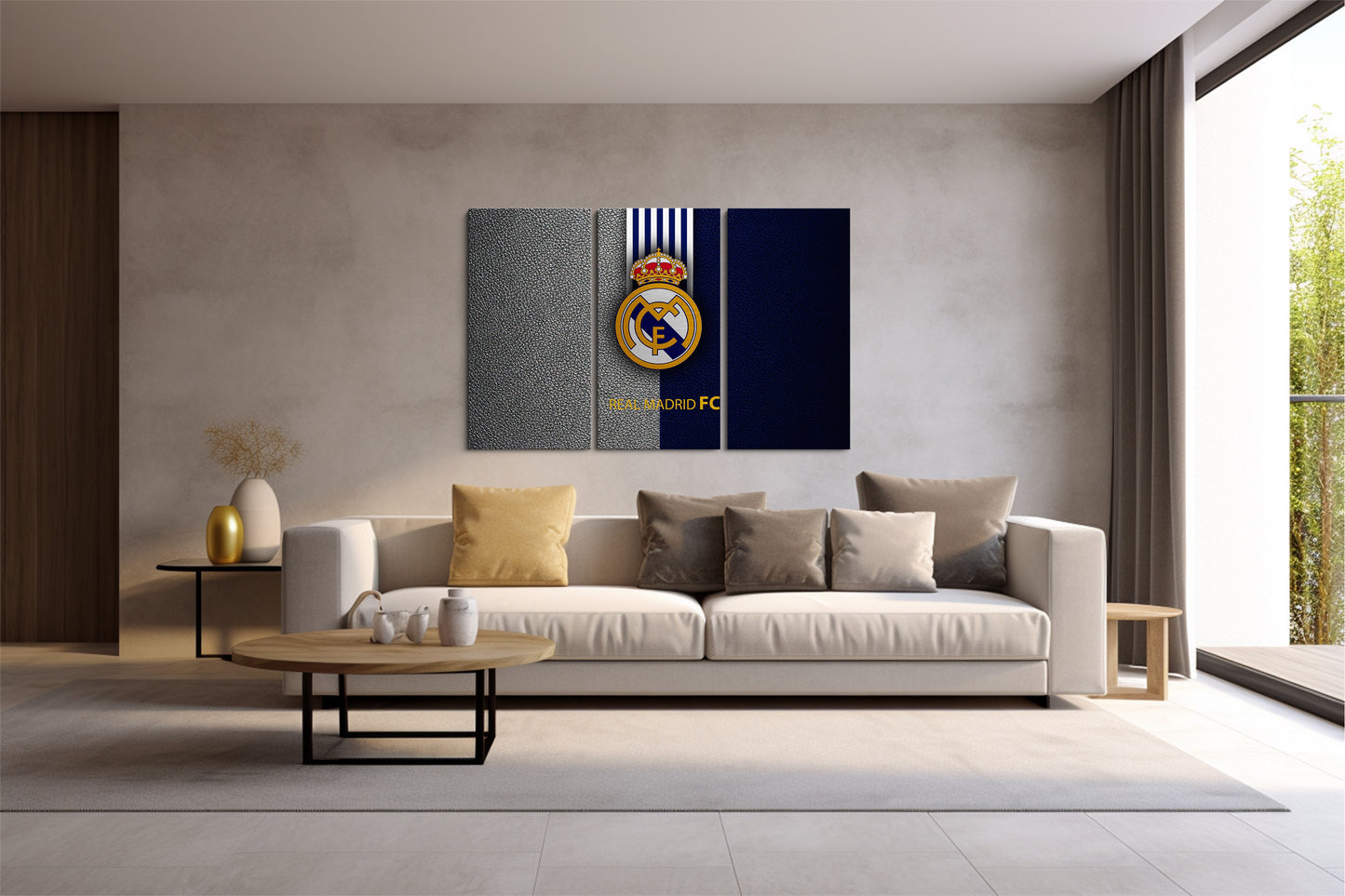 Tablou 3 Piese Fc RealMadrid