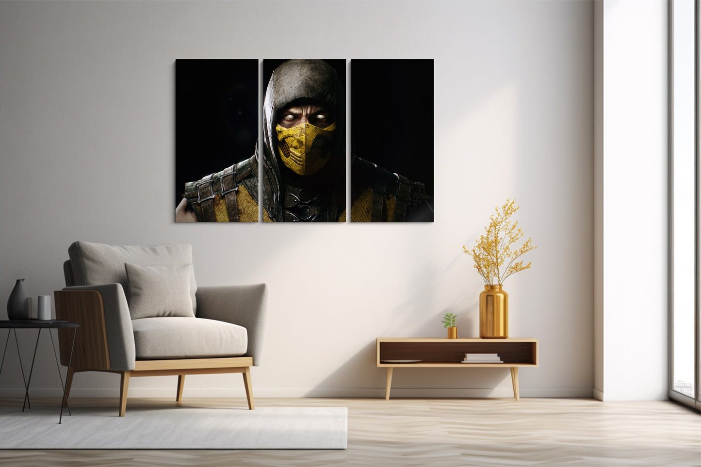 Tablou 3 Piese Scorpion