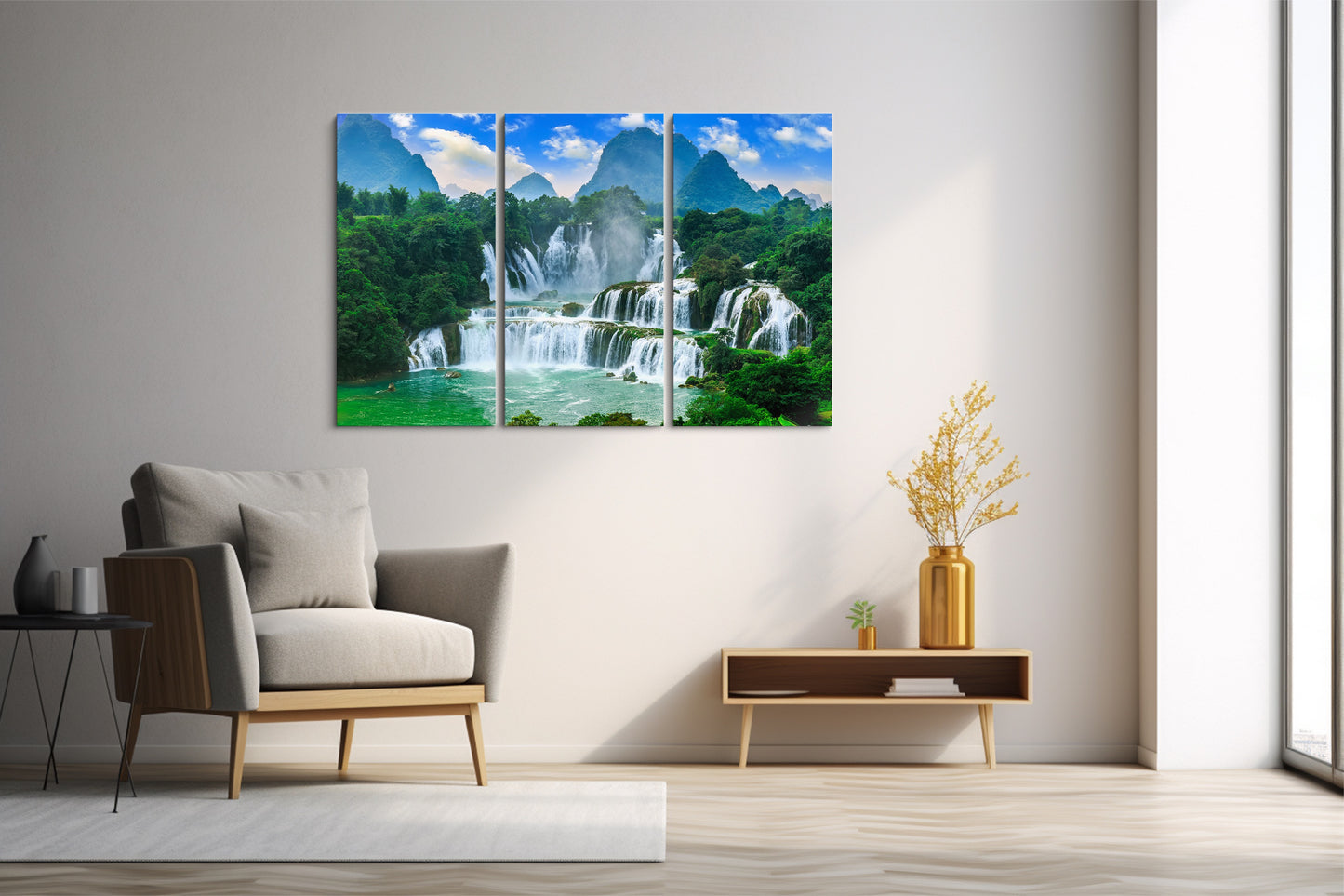 Tablou 3 Piese Cascada