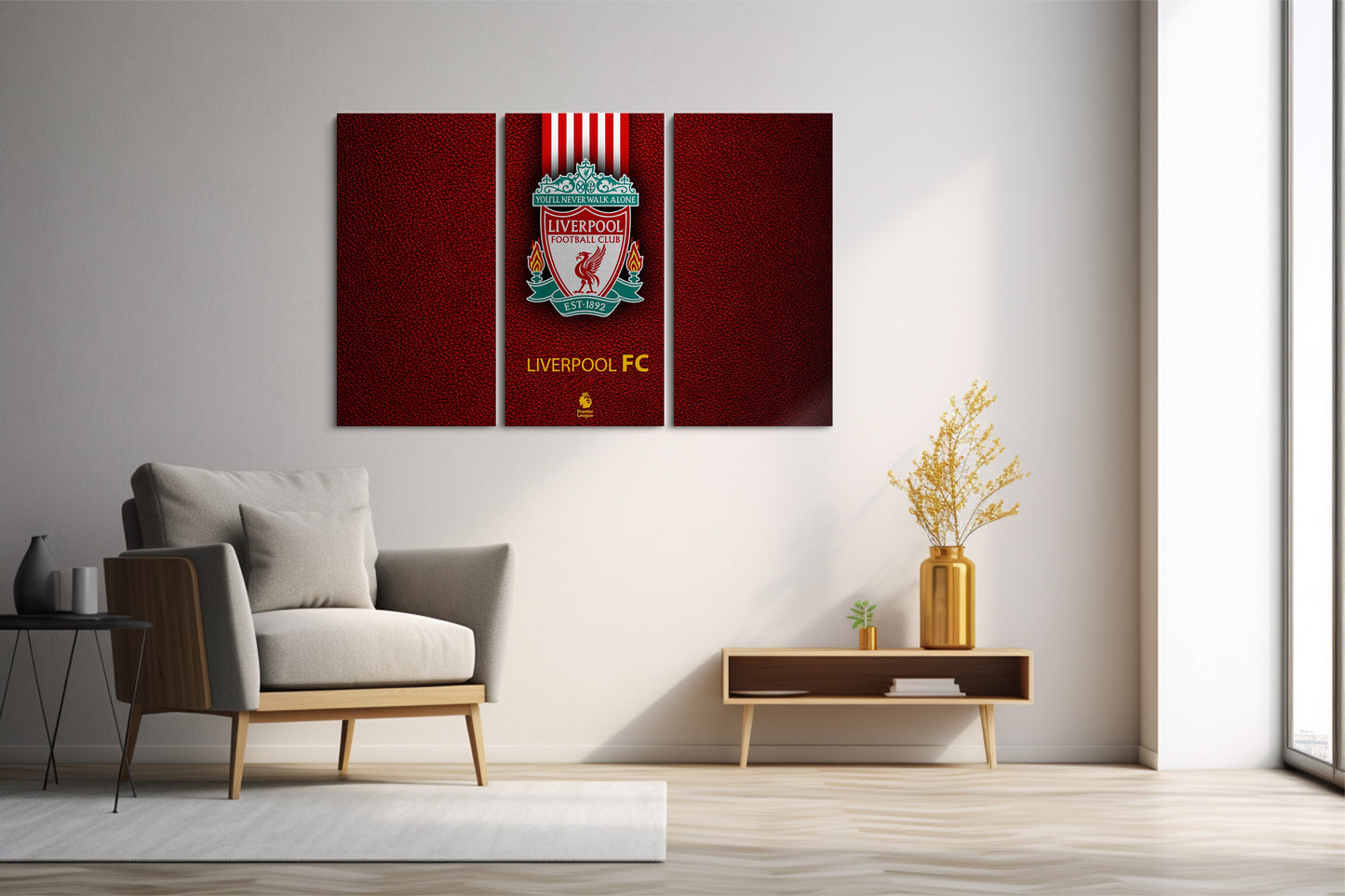 Tablou 3 Piese Fc Liverpool