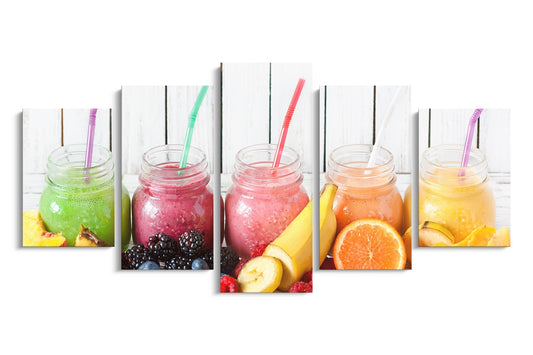 Tablou 5 Piese Smoothie