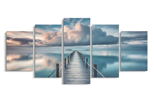 Tablou 5 Piese Ponton