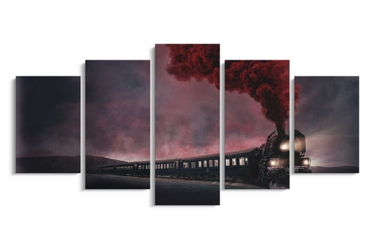 Tablou 5 Piese The Train