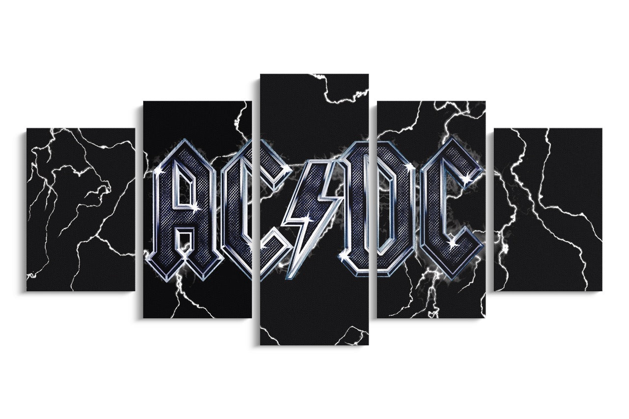 Tablou 5 Piese AC/DC