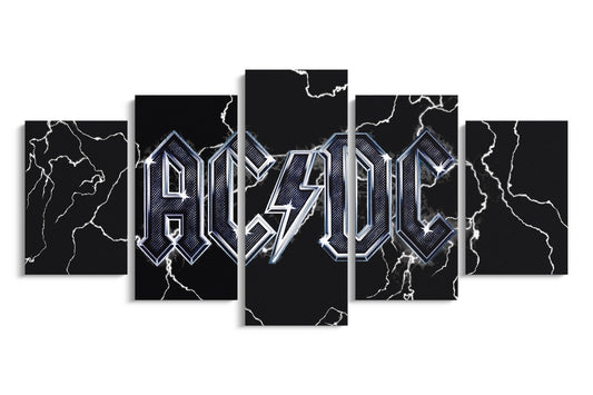 Tablou 5 Piese AC/DC
