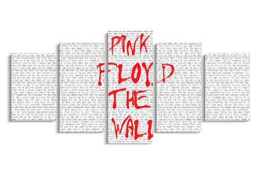 Tablou 5 Piese The Wall