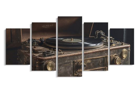 Tablou 5 Piese Vintage Pick-up