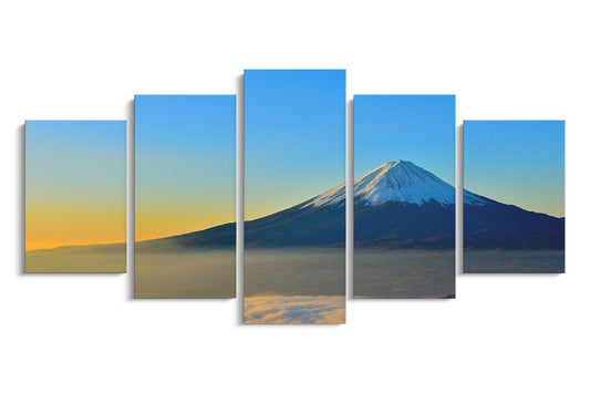 Tablou 5 Piese Muntele Fuji