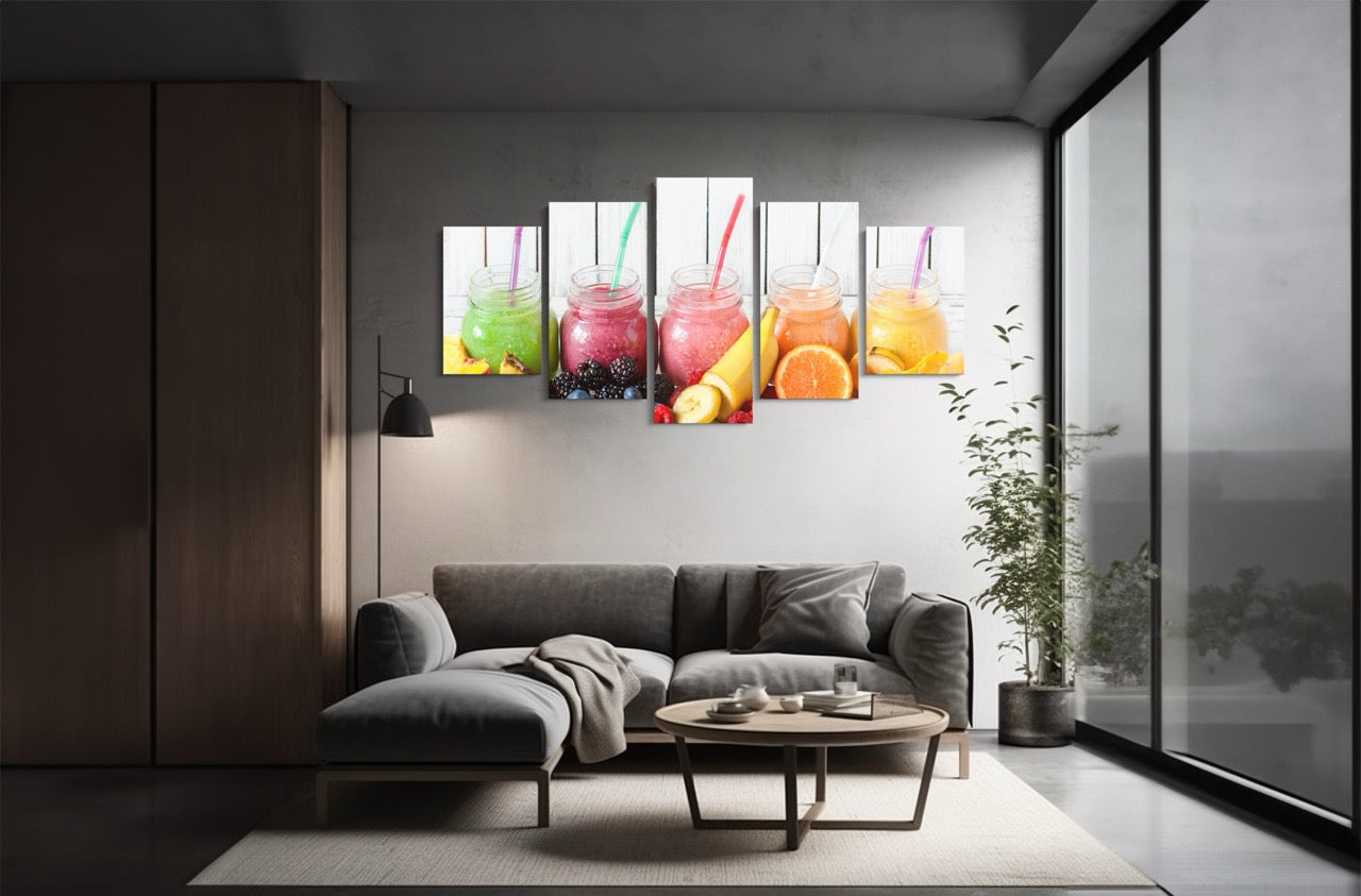 Tablou 5 Piese Smoothie