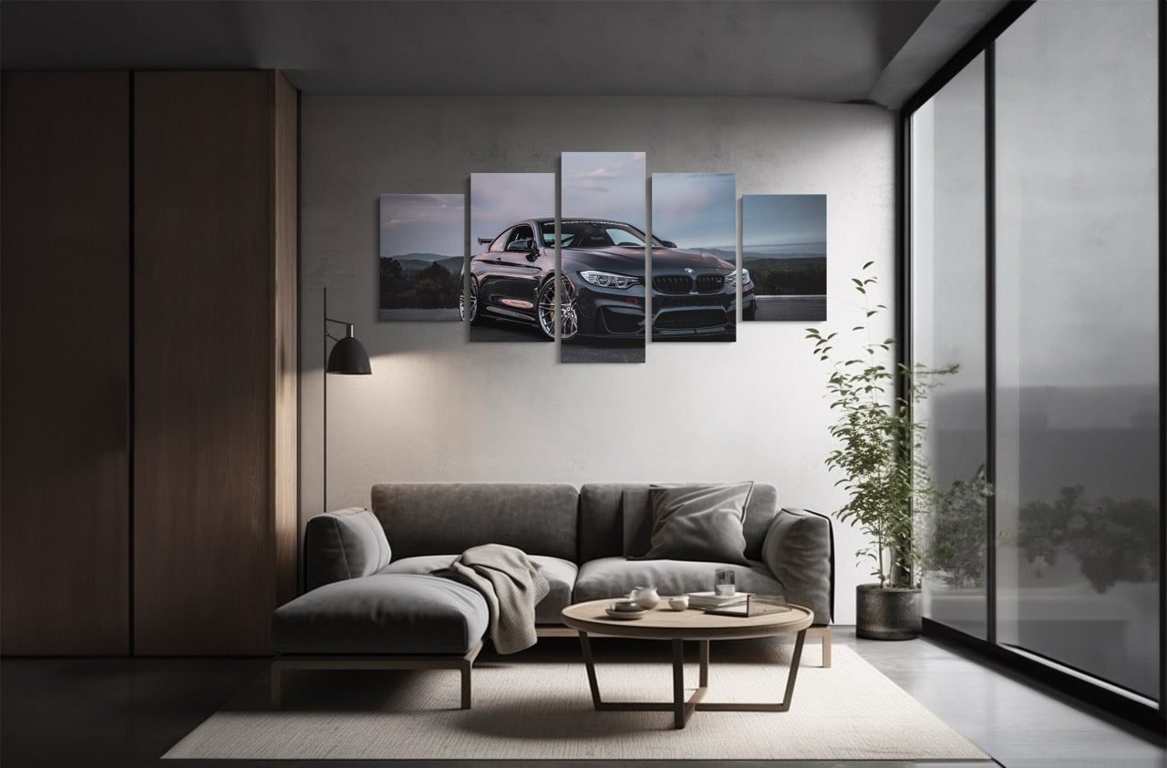 Tablou 5 Piese BMW