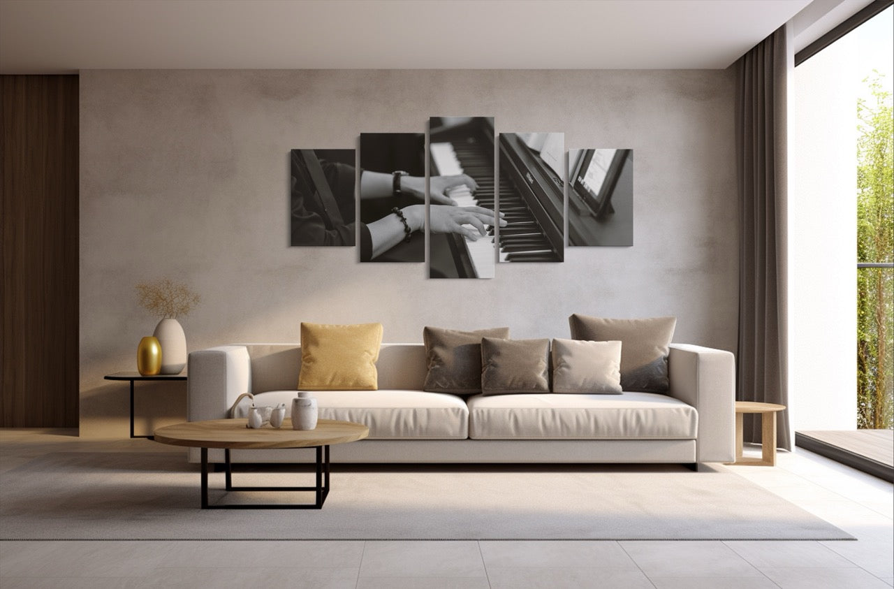 Tablou 5 Piese Piano