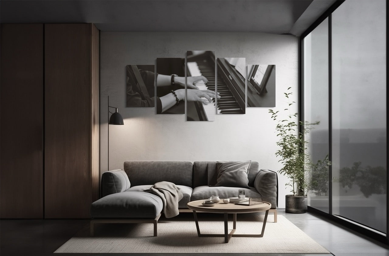Tablou 5 Piese Piano