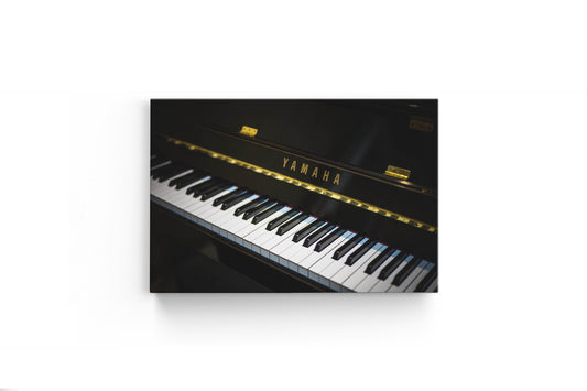 Tablou Canvas Yamaha Noir