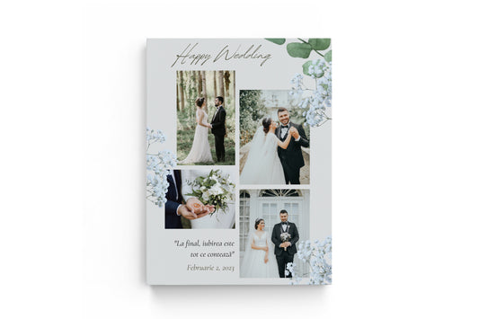Tablou Canvas Happy Wedding