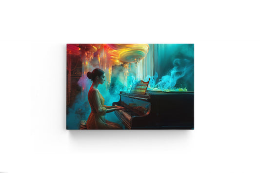 Tablou Canvas Pianista