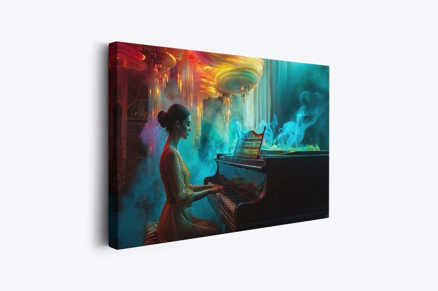 Tablou Canvas Pianista