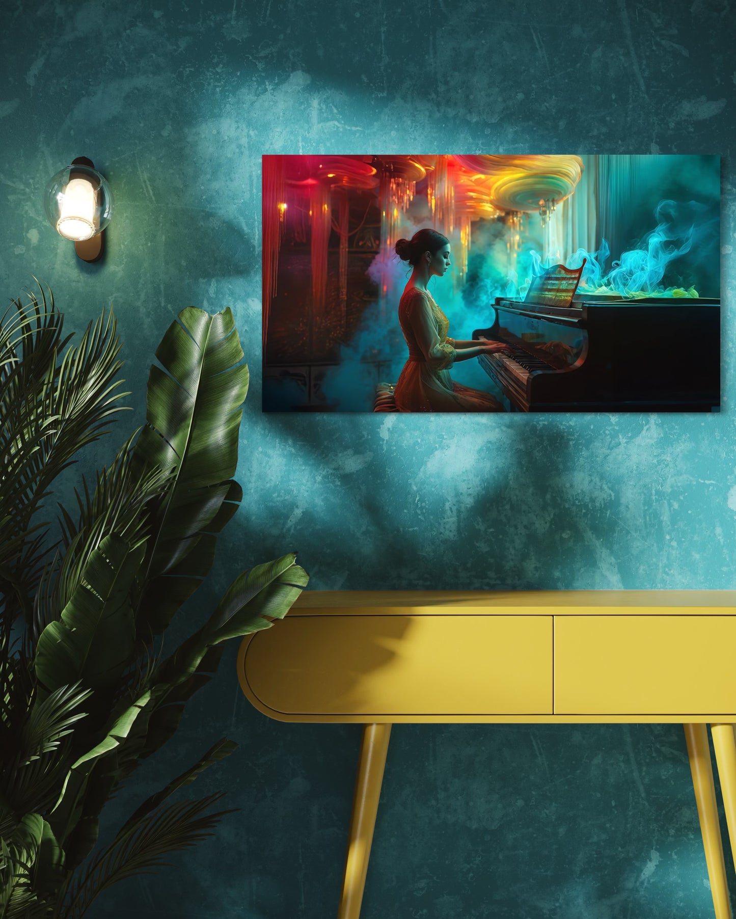 Tablou Canvas Pianista