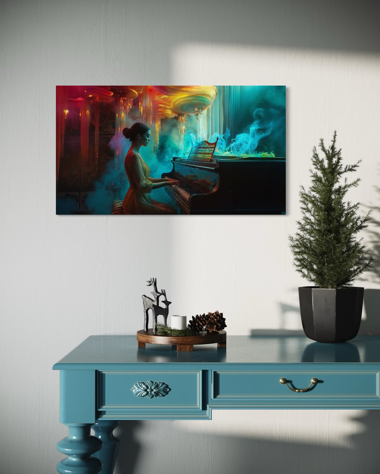 Tablou Canvas Pianista