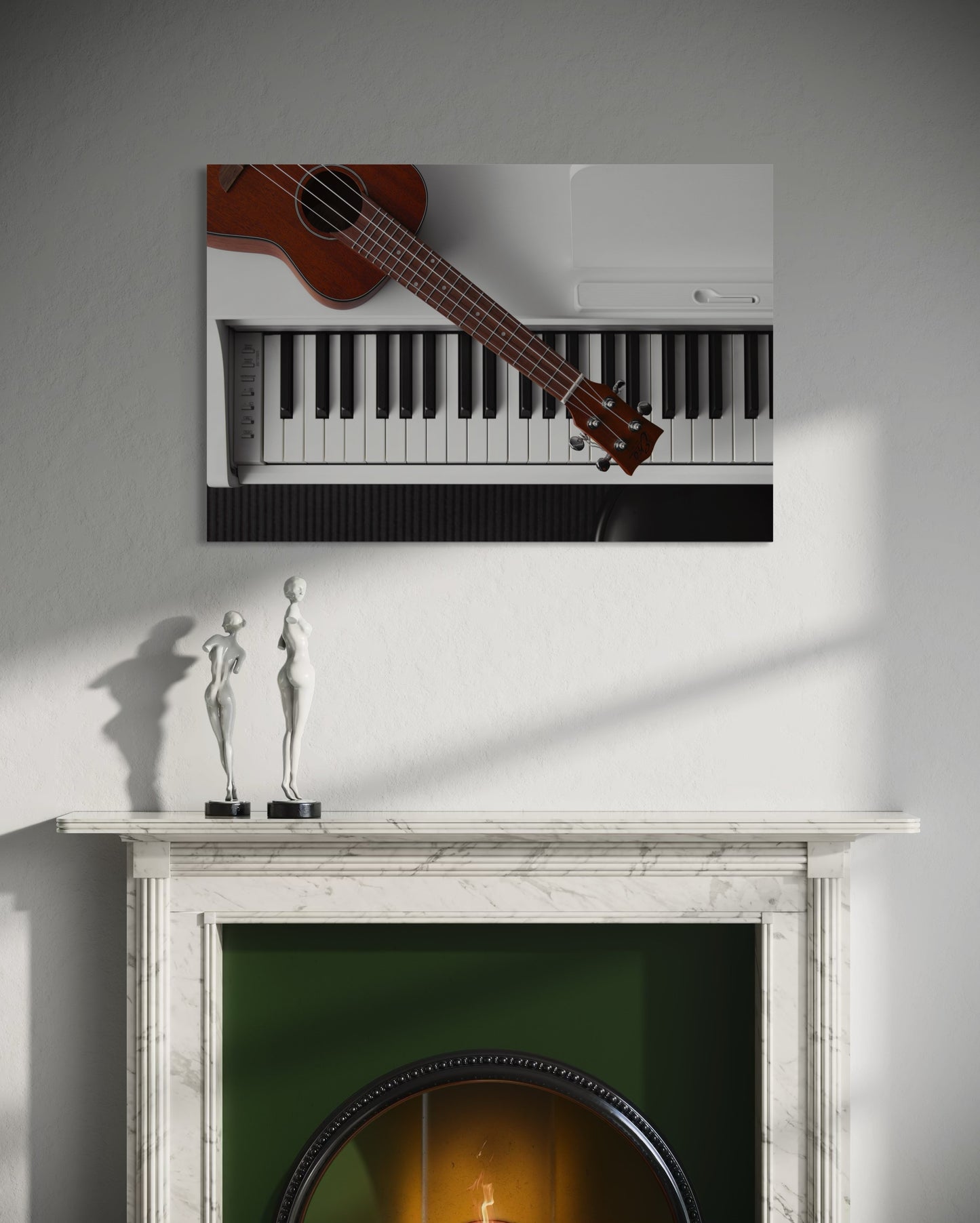 Tablou Canvas Punte Intre Note