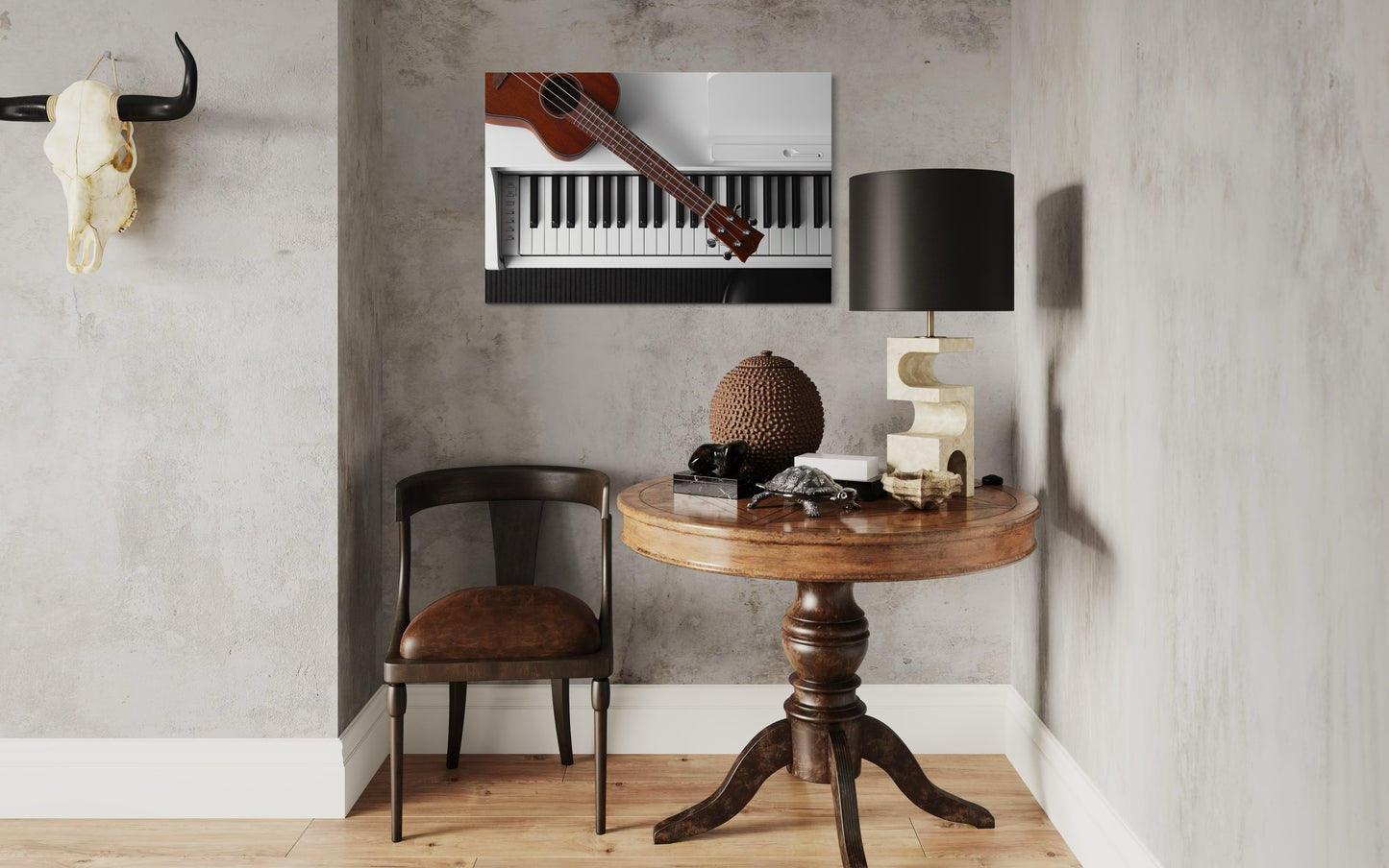Tablou Canvas Punte Intre Note