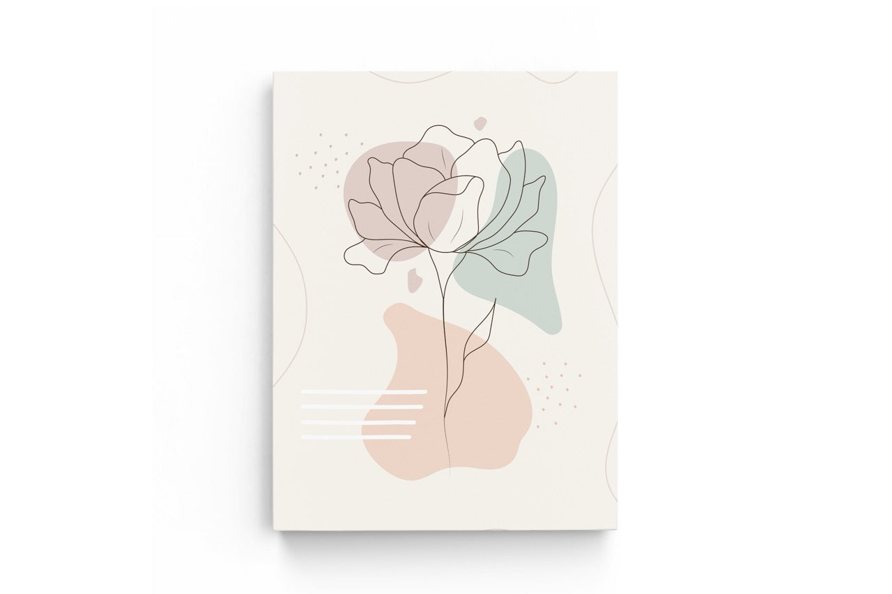Tablou Canvas Desenul Unei Flori