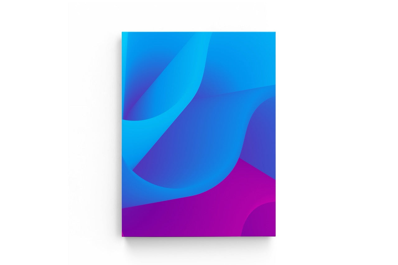 Tablou Canvas Blue & Purple