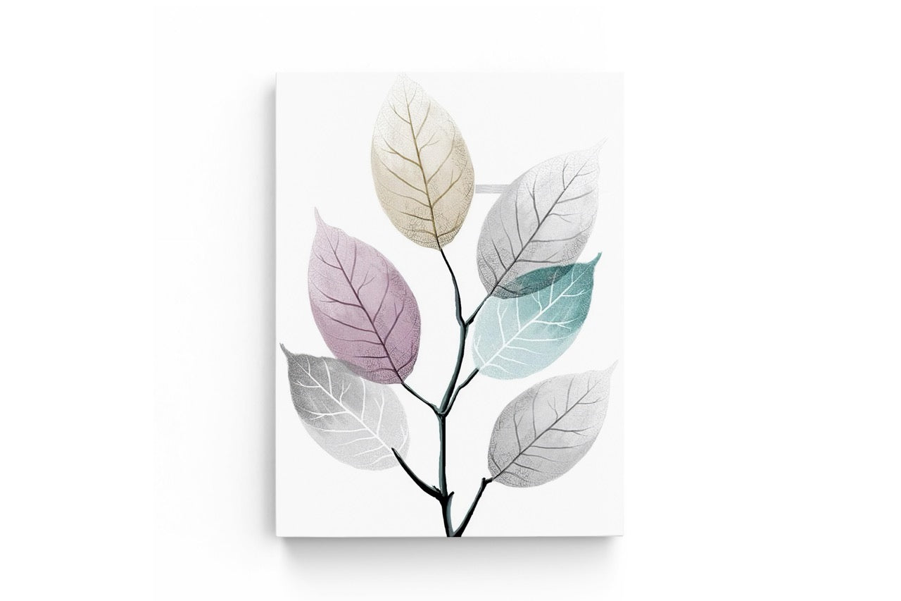 Tablou Canvas Frunze Colorate