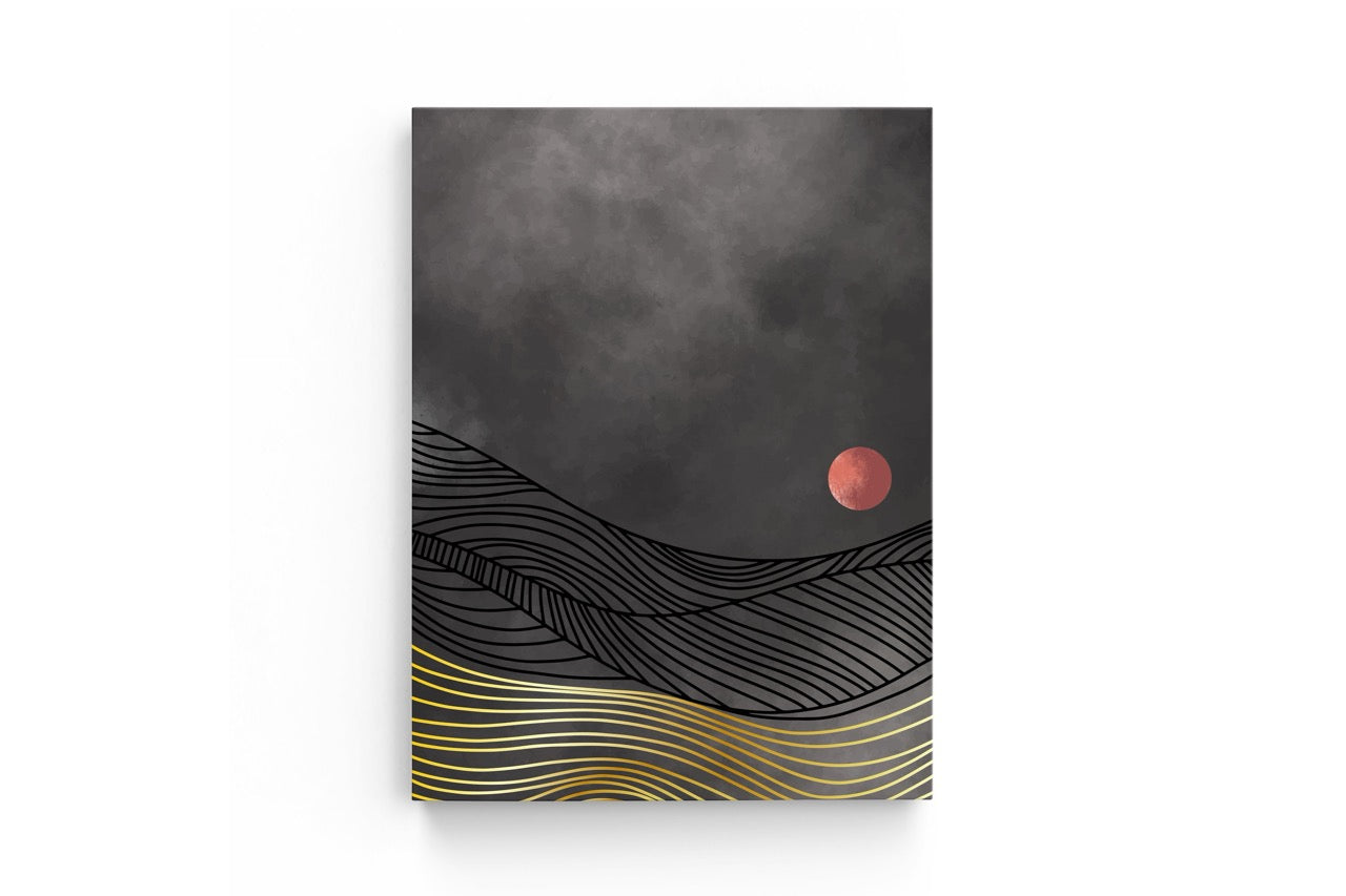 Tablou Canvas Peisaj Nocturn Minimal