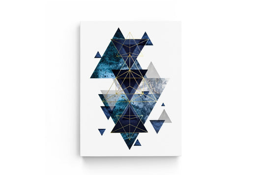 Tablou Canvas Triangle Art