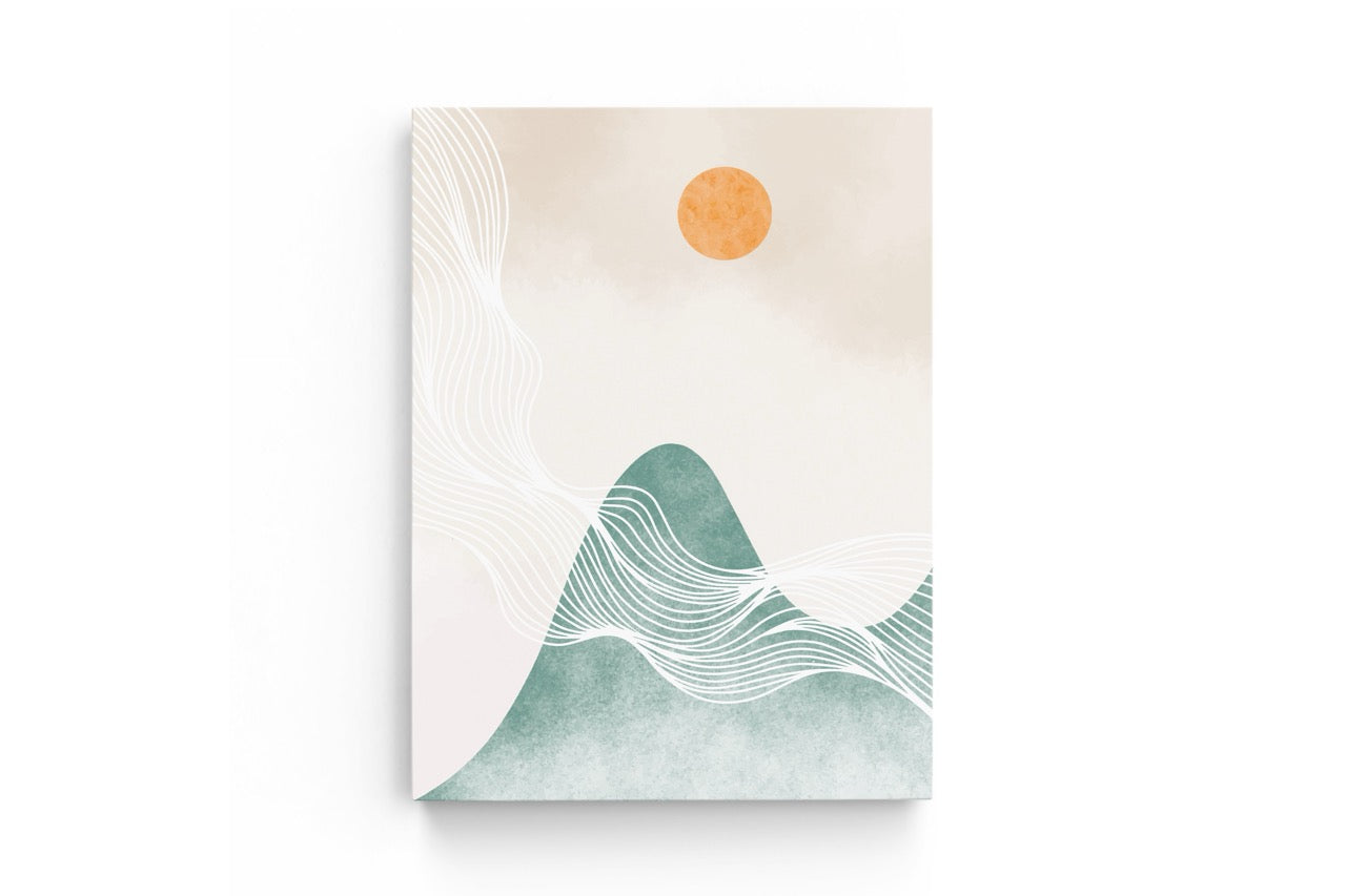 Tablou Canvas Priveliște Turcoaz