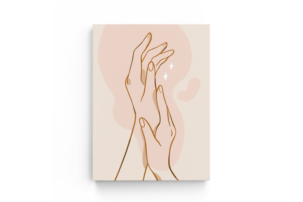 Tablou Canvas Mâinile