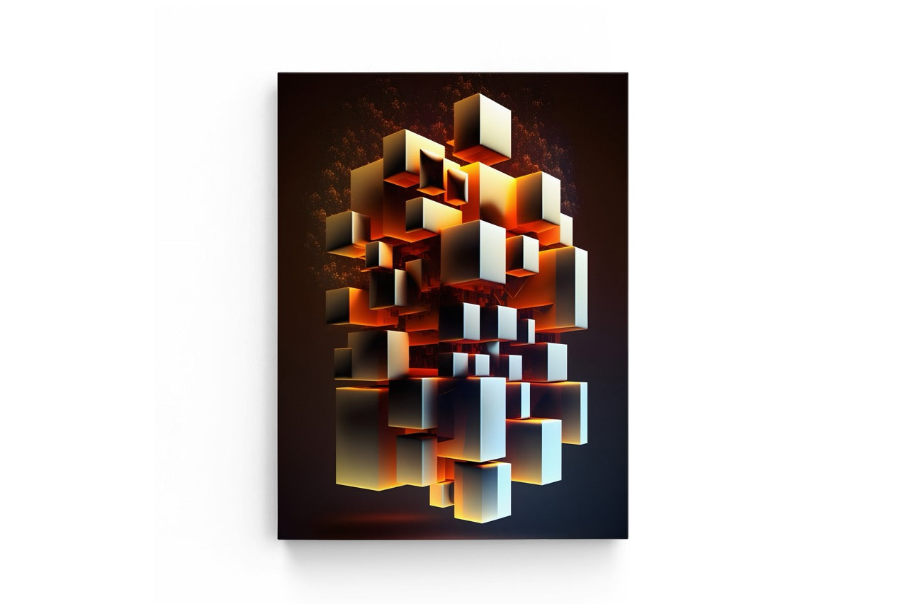 Tablou Canvas Total Abstract