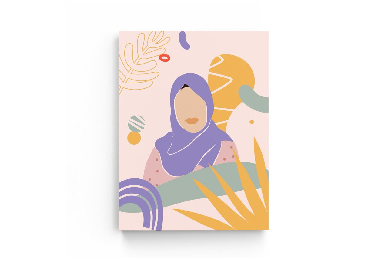 Tablou Canvas Muslim Women
