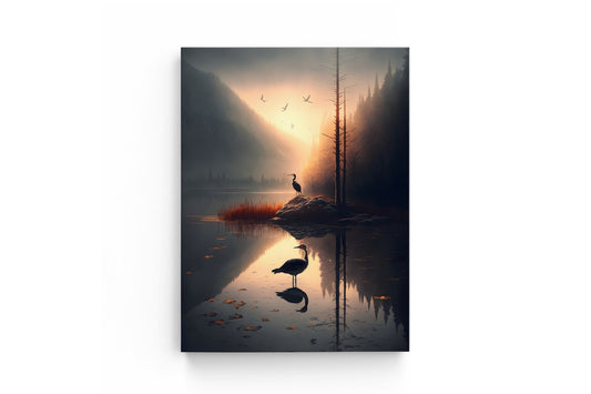 Tablou Canvas Cormoranii