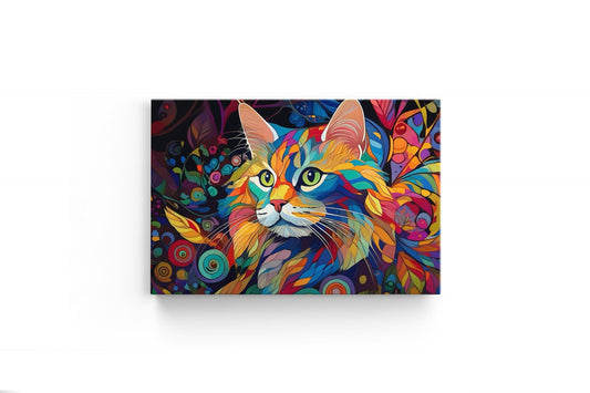 Tablou Canvas Pisica Pictata