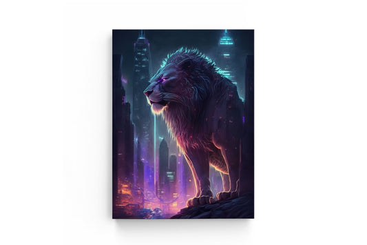 Tablou Canvas Digital Lion