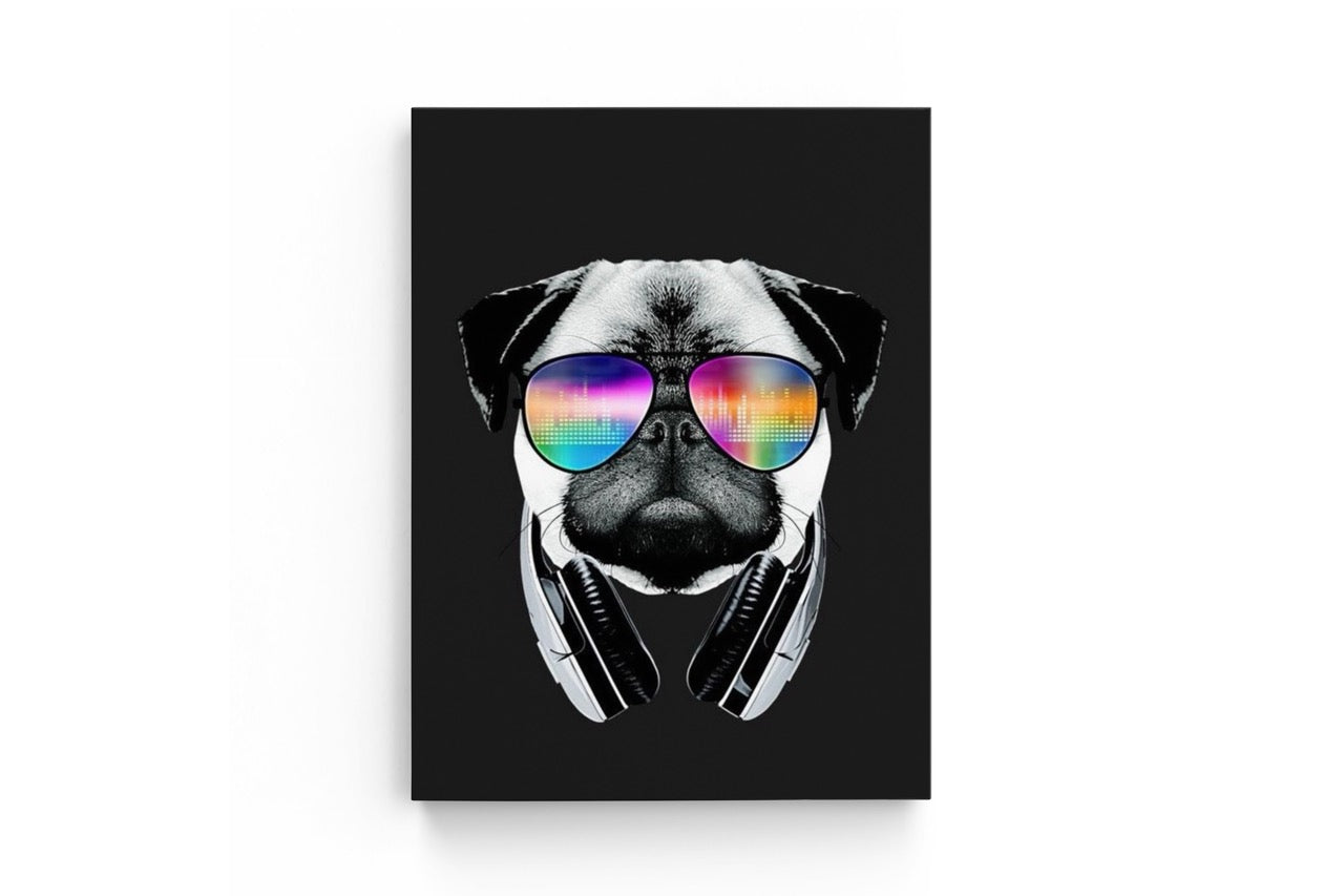 Tablou Canvas Pug Life