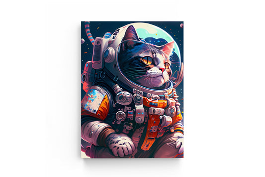 Tablou Canvas Pisica Astronaut