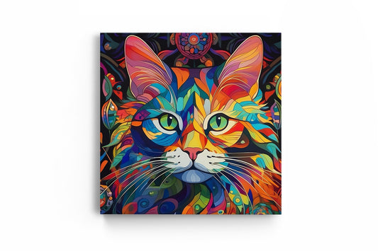 Tablou Canvas Pisica Pictata II