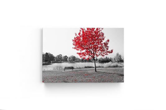 Tablou Canvas Red Tree