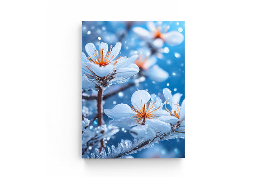 Tablouri Canvas Frozen Flowers