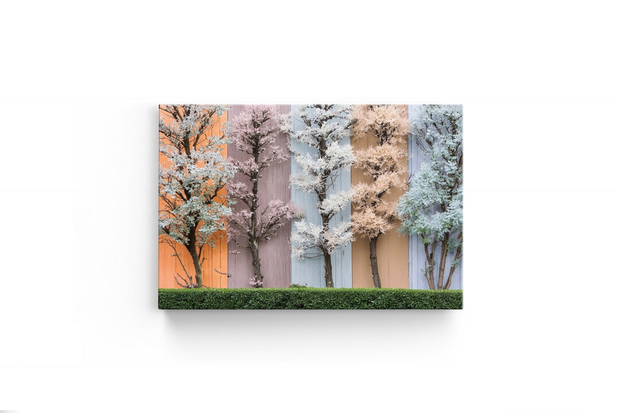 Tablou Canvas Color Tree II
