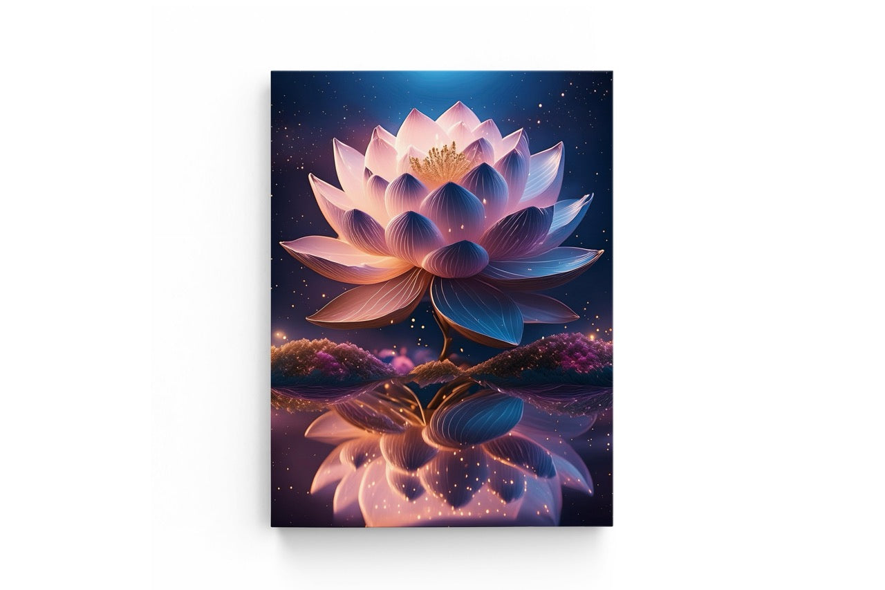 Tablou Canvas Digital Lotus V