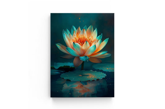 Tablou Canvas Digital Lotus VI