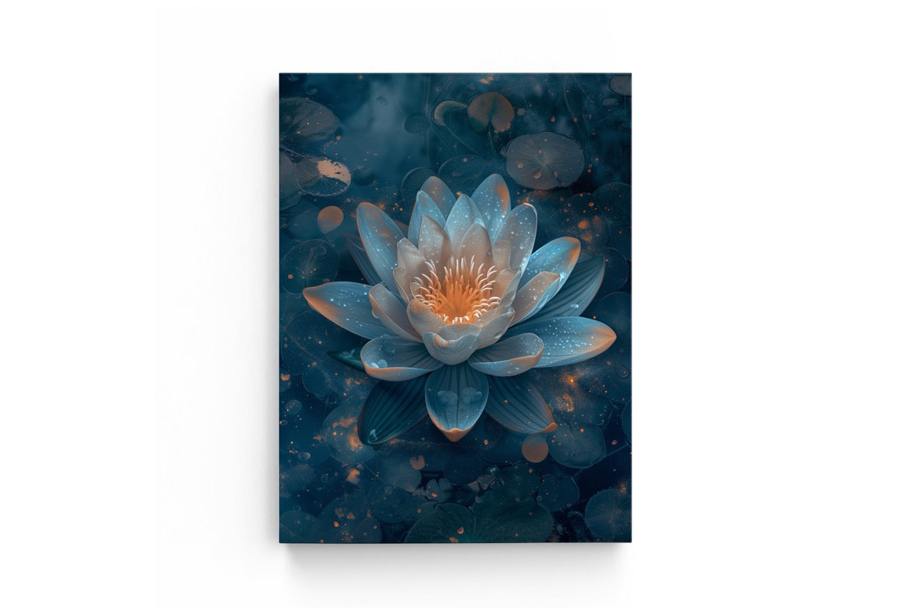 Tablou Canvas Digital Lotus VII