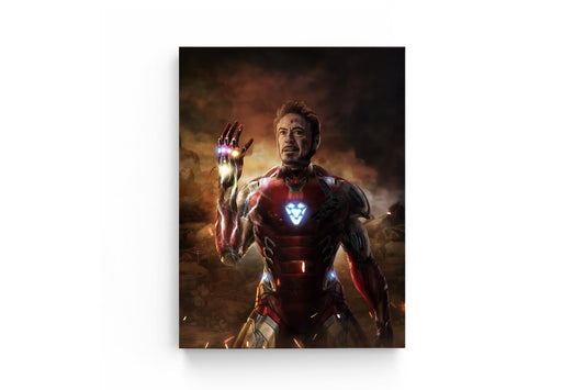 Tablou Canvas Tony Stark Portret