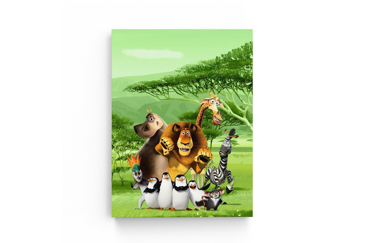 Tablou Canvas Madagascar II