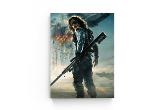 Tablou Canvas Bucky Barnes Sebastian Stan