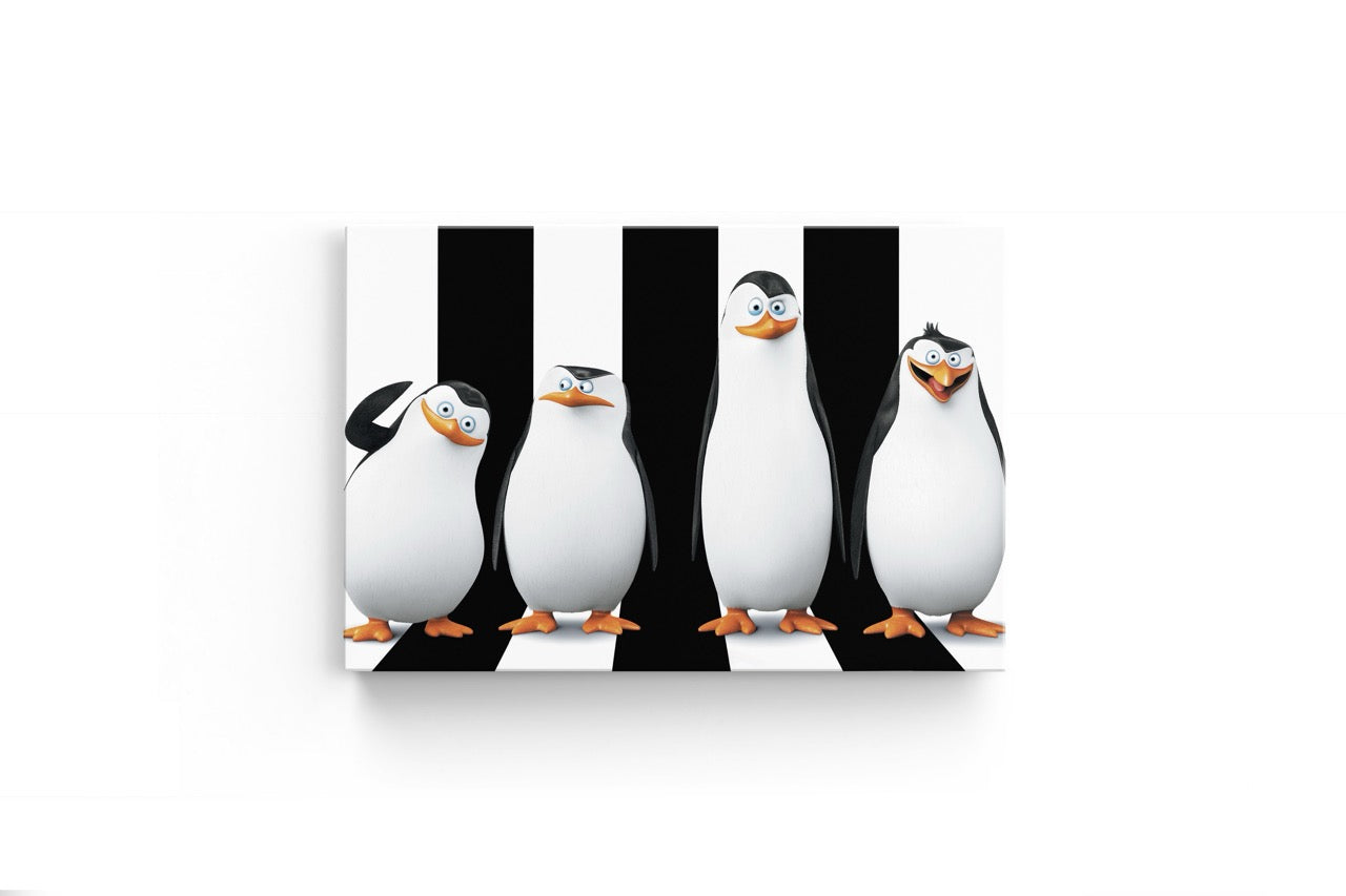 Tablou Canvas Pinguinii Din Madagascar