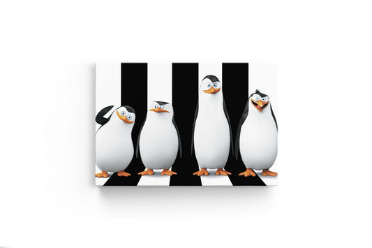 Tablou Canvas Pinguinii Din Madagascar